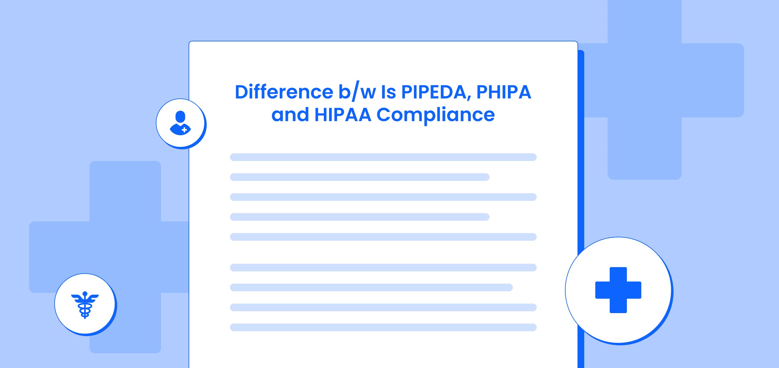Is PIPEDA, PHIPA and HIPAA Compliance the same?